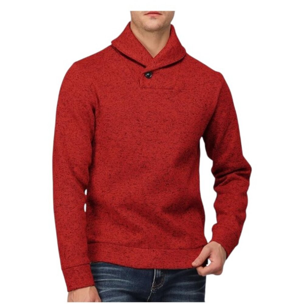 H2H Men's Casual Slim Fit Pullover Sweatshirts Size Large NWT